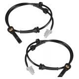 2 Pcs Wheel Speed Sensor Compatible with Nissan Ro