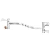 Swing-Style Shower Arm in Chrome