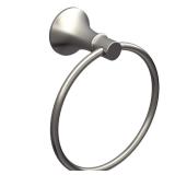 Sadira Towel Ring in Brushed Nickel