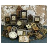 Desk Clock Parts and Pieces