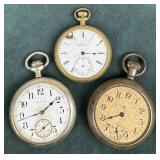 Three Pocket Watches