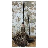 Feather Duster and Broom