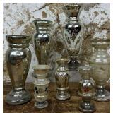 Mercury Glass Vases