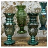 Mercury Glass Vases