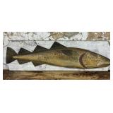 Carved Fish Plaque