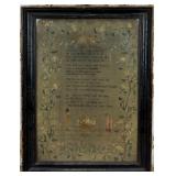 Antique Sampler