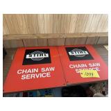 Stihl Chainsaw Plastic Signs