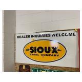 Sioux Metal Sign