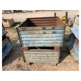 (2) 32x36" Steel Totes