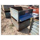 (2) 32x36" Steel Totes