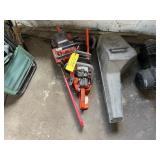 2- parts chainsaws & case