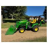 2022 John Deere 1023E Compact Tractor