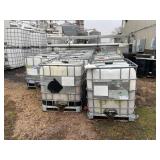 (18) 250 Gallon Poly Totes w/contents