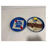 Pabst old style beer trays