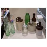 Bottles, Insulators, Crockery Items