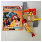 McDonalds Collection Book HotWheels, Ronald Doll