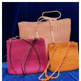 Straw  Bag Lot St John Bay In New Like condition