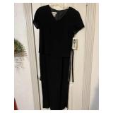 Black dress size  8