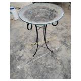 Metal/Hard Plastic Bird Bath