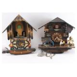 Lot of 2 Cuckoo Clocks.