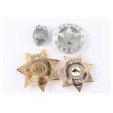 Lot of 4 Badges