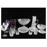 Bonanza Lot of Cut Glass Decanters