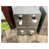 4 Compartment Diebold Bank Safe Deposit Box