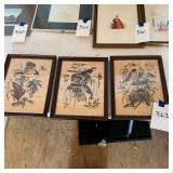 3 Bird Prints