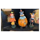 3 Halloween figures by Lori C Mitchell ESC