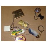 VINTAGE ADVERTISING KEY CHAINS