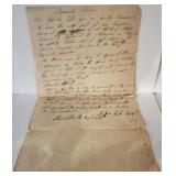 1804 Handwriiten "Regimental Orders" Military Doc.