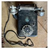 Antique "Rikstelefon" Wall Telephone by "Ericsson"