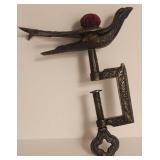 Antique Plated Vict. Sewing Bird - Patented 1853