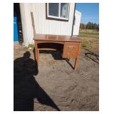 Vintage wooden desk 36"x 20" x 26"