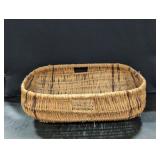 Large wicker bassinette 26"w x 17"d x 9"h