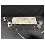 Keyboard model # SG-1000 Series, Logitech camera,