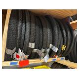 Lot of 19 assorted bicycle tires