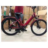 Emojo panther pro cherry red electric bike