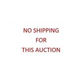 No Shipping for this auction