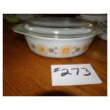 Pyrex town & country oval casserole dish