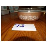 Pyrex Spices oval covered casserole dish