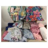 Lot of Vintage Table Cloths & Sheets