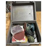 Black & Decker Sander, sanding discs & case