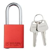 Aluminum Safety Lockout Padlock RED A111