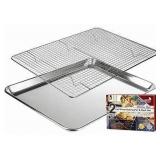 Baking Pan and Stainless Steel Cooling Rack A21