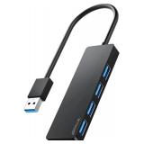 USB 3.0 Hub, 4 Port USB Hub Splitter A114