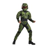 SZ 8 Med  Boys HALO Master Chief Costume Az3