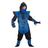 SZ SM 6/7 Boys Complete Ninja Costume AZ2