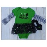 Sz 24M My 1st Halloween Baby WitchTutu Outfit AZ11