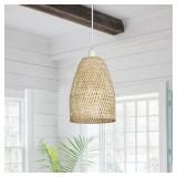 Hand-Woven Pendant Light A86